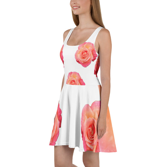 RED ROSES DRESS